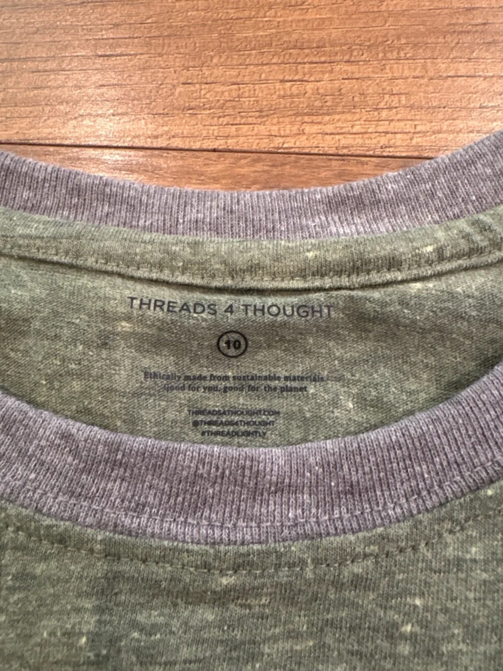 Brand New! NWT! Threads 4 Thought “Preserve our Parks” T shirt